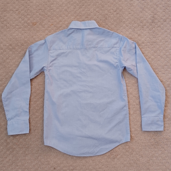 Boy's Tommy Hilfiger Oxford Button Down Shirt - Light Blue (Size 10) - Picture 2 of 5